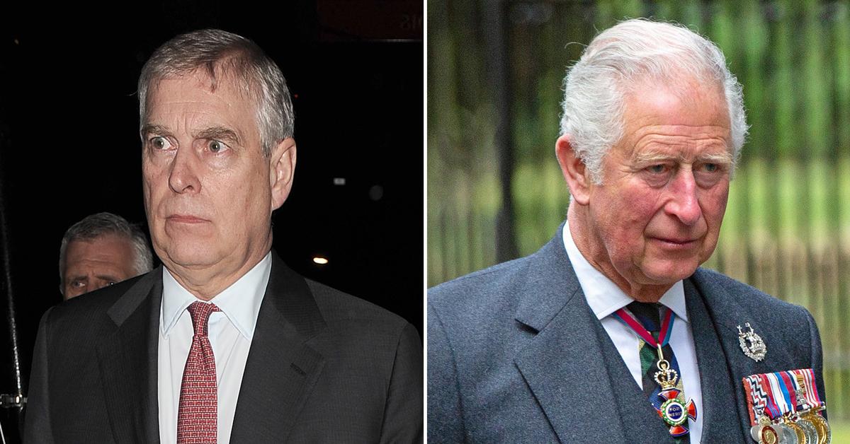 prince andrew not allowed to dine with prince charles at lavish banquet