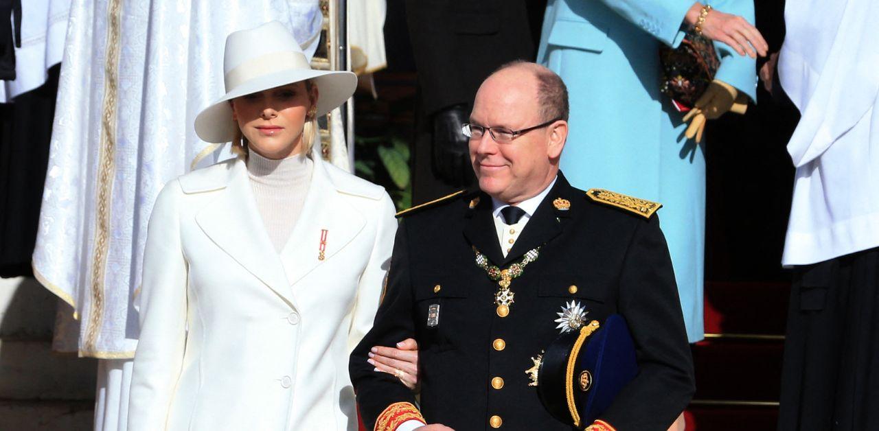 princess charlene prince albert live separate lives