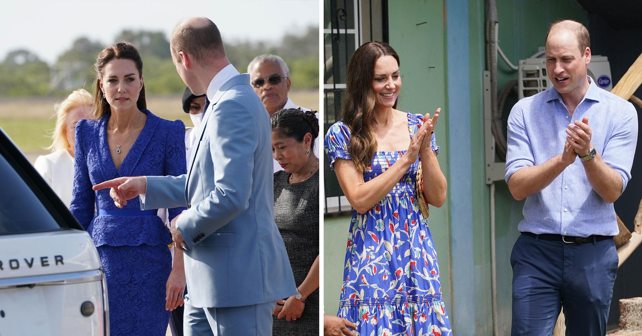 kate middleton and prince william in caribbean pp