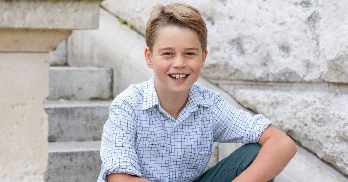 prince george smiling