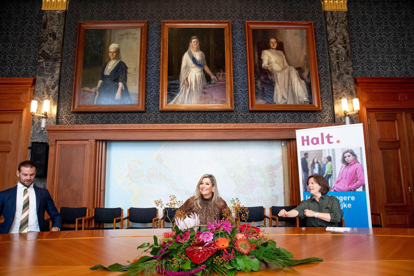 queen maxima visits halt foundation