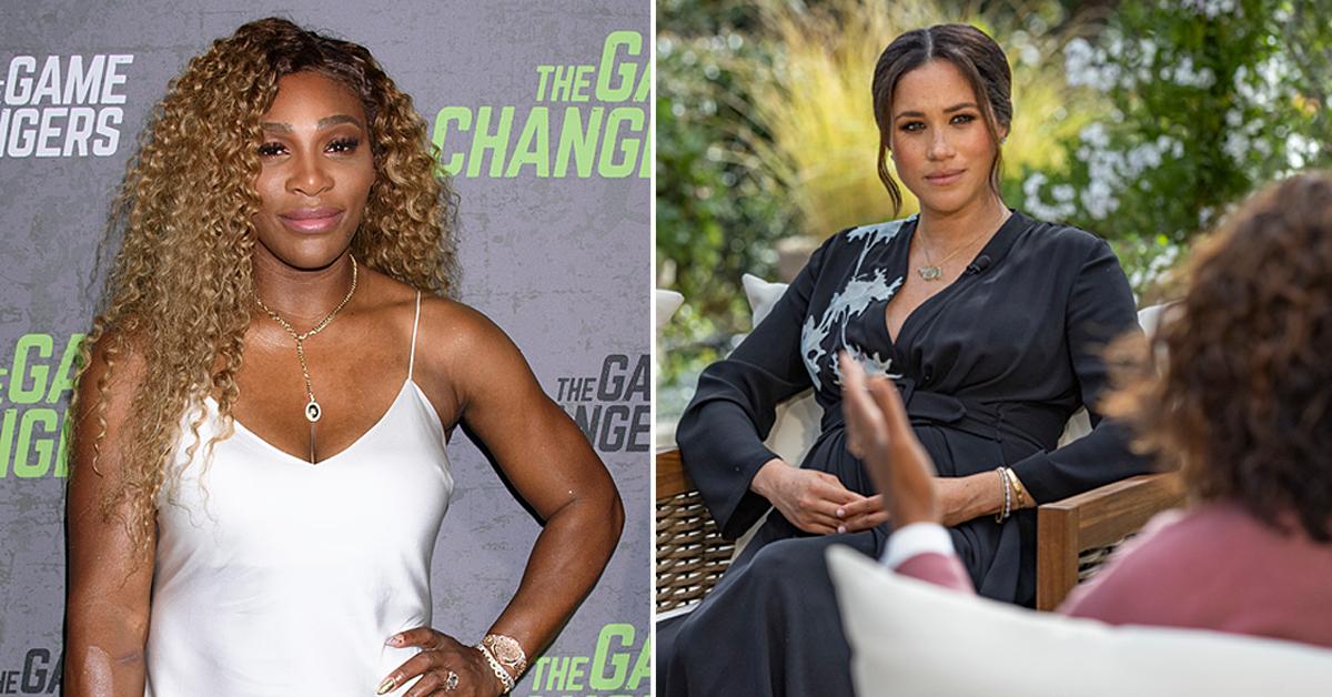 tro serena williams praises selfless meghan markle