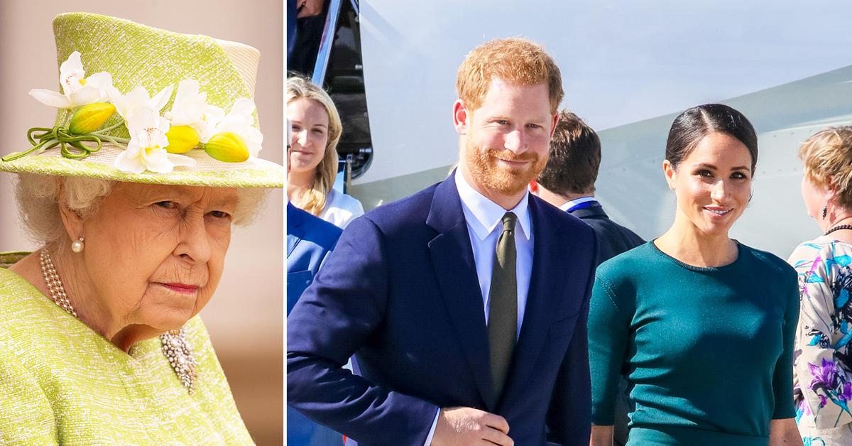 queen inviting prince harry meghan markle to platinum jubilee would be perfect olive branch