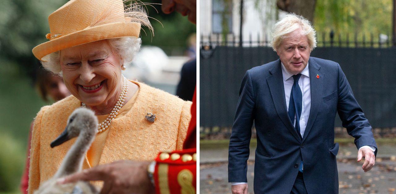 queen elizabeth annoyed boris johnson dog murdered swan