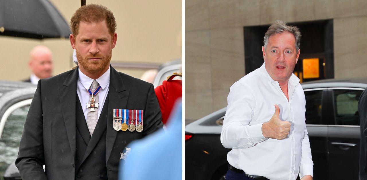 piers morgan defends himself prince harry coronation