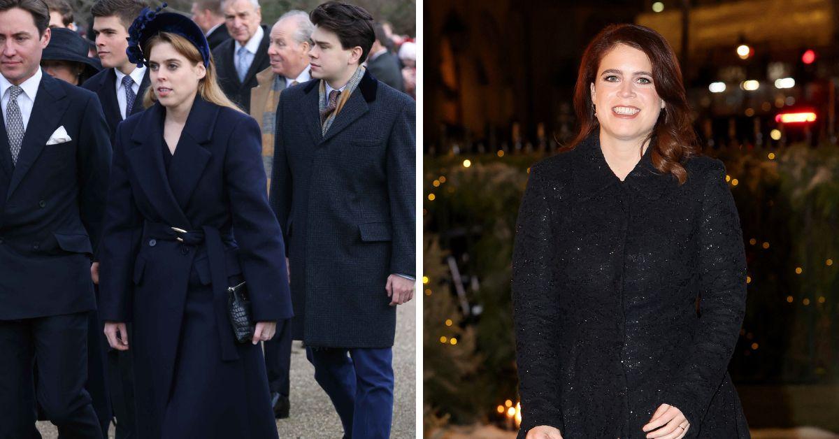 Princesses Beatrice Eugenie Send Message To King Charles William