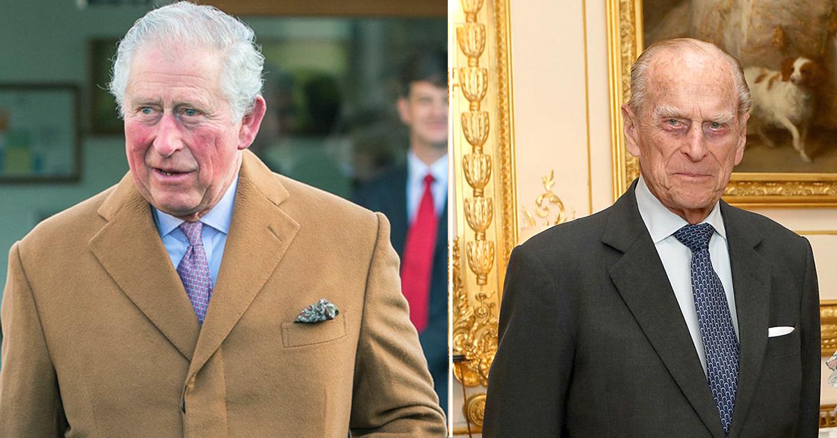 prince charles family empty seat dinner table prince philip death