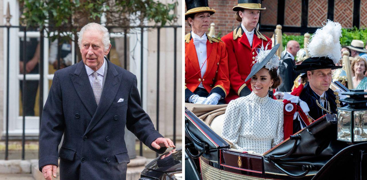 king charles urged prince william look after kate middleton