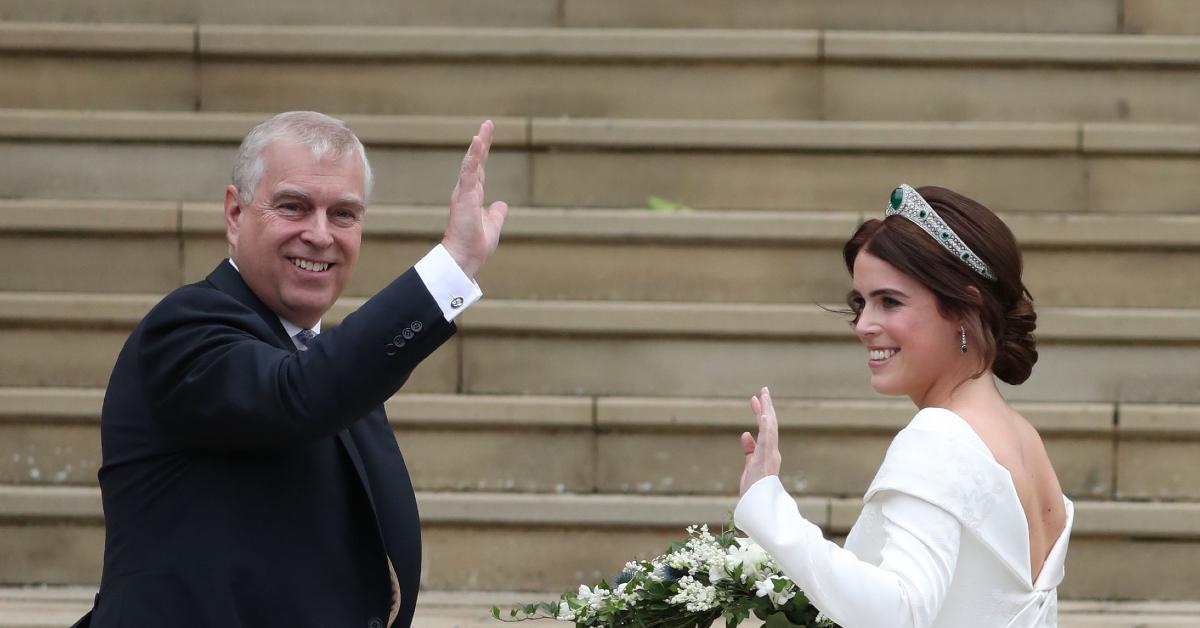 prince andrew princess eugenie