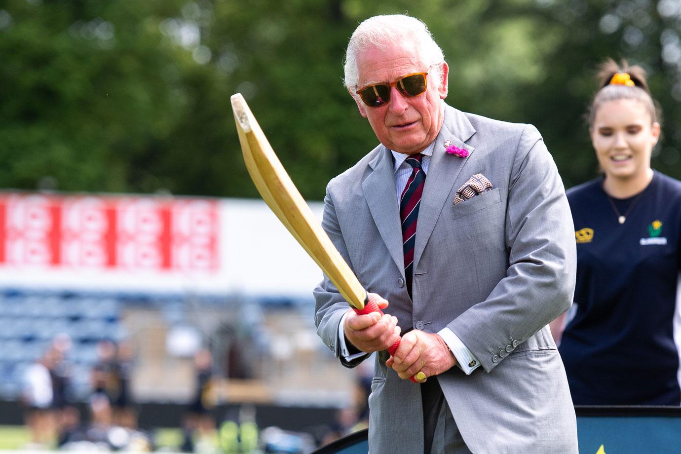 prince charles at sofia gardens cricket ground