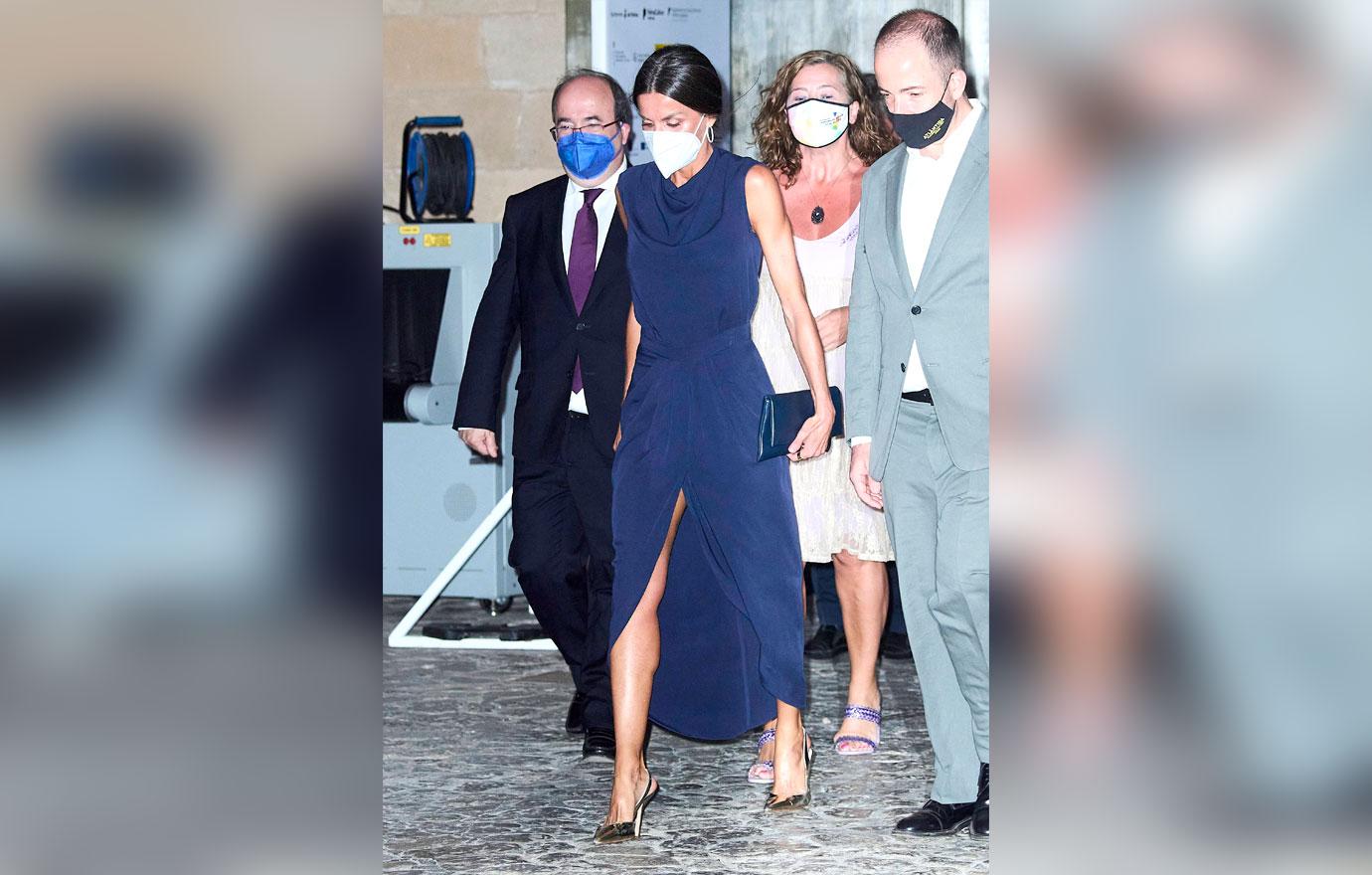 judi dench and queen letizia attend closing gala of the th edition of the atlantida mallorca film fest