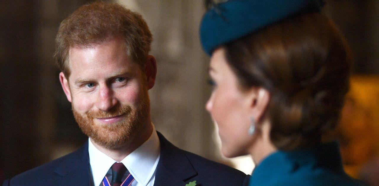 prince harry claims kate middleton received suspicious calls