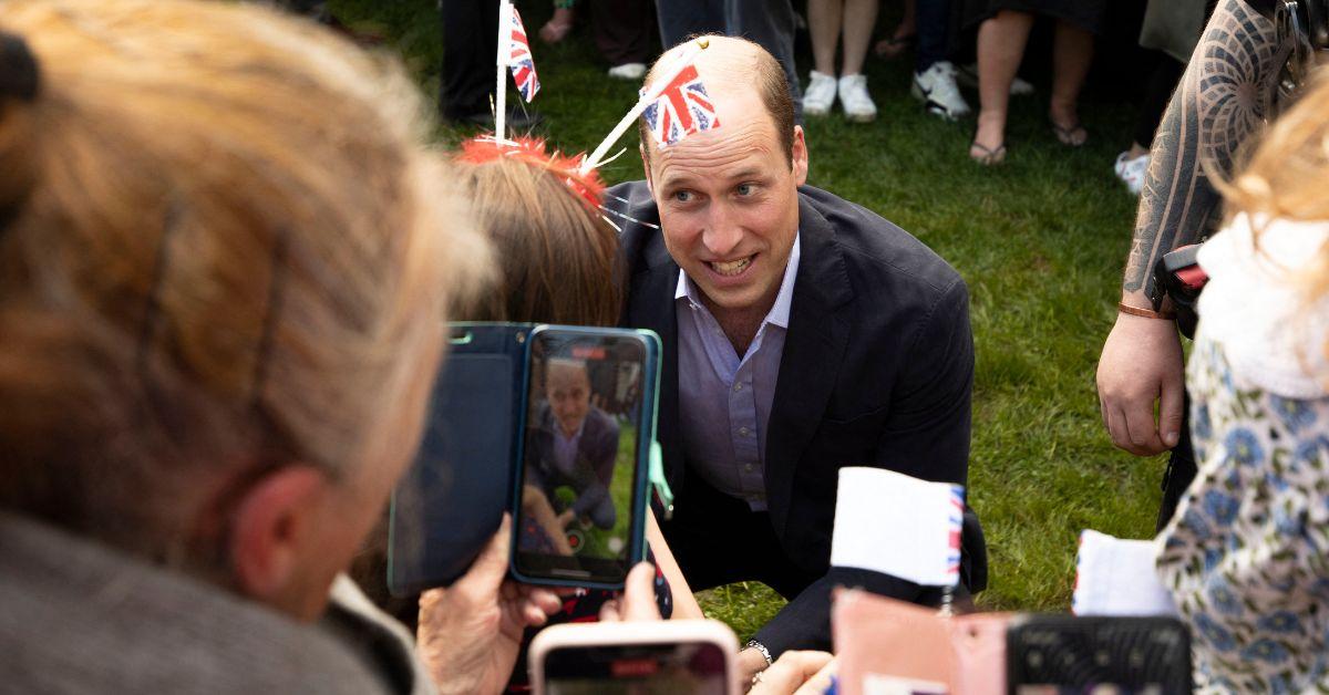 prince william smiling at young fan