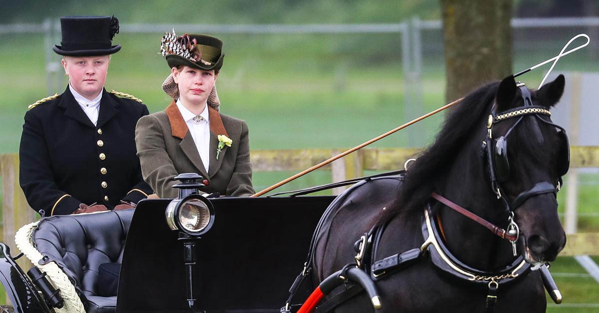 prince philip granddaughter lady louise to inherit his ponies and carriage following his death