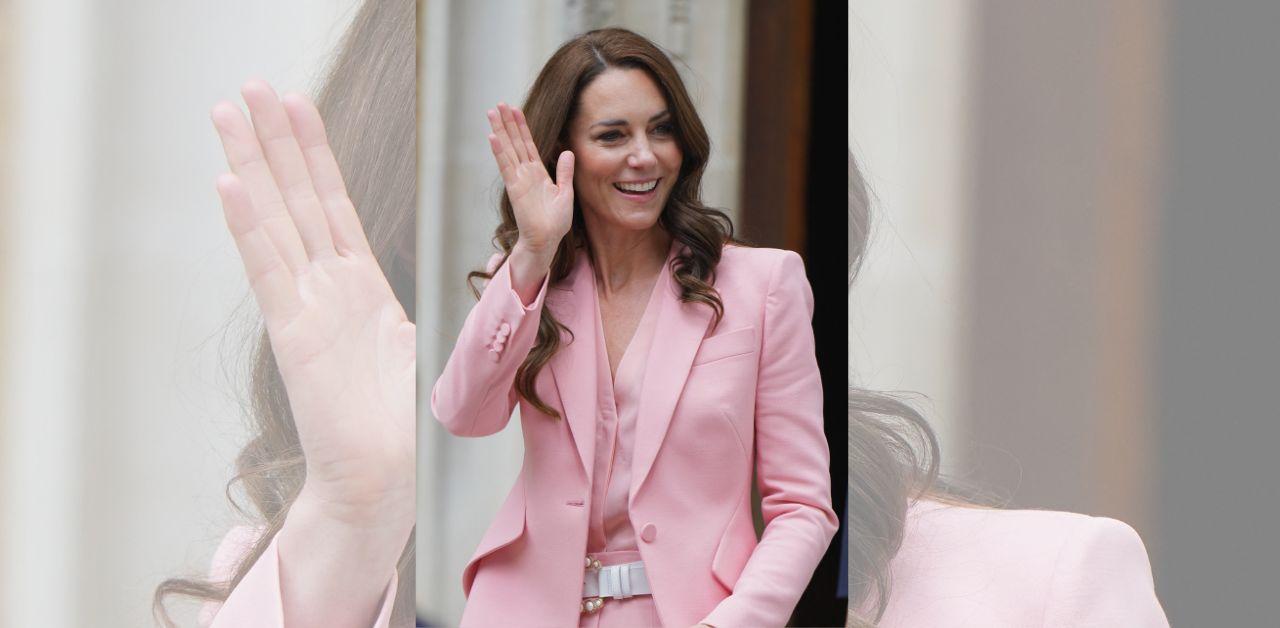 kate middleton wears barbicore outfit children museum