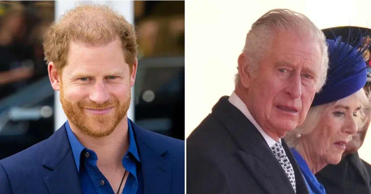 king charles warns prince harry not criticize camilla memoir trashing cross red linejpg