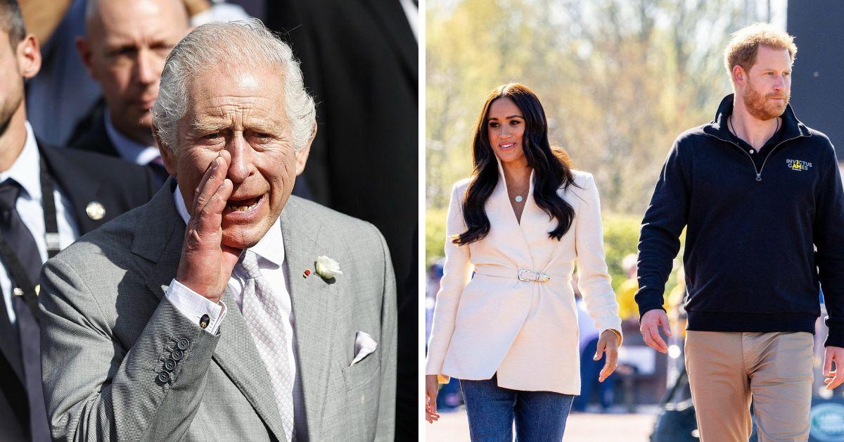 King Charles III Is 'Really Angry' With Meghan Markle & Prince Harry