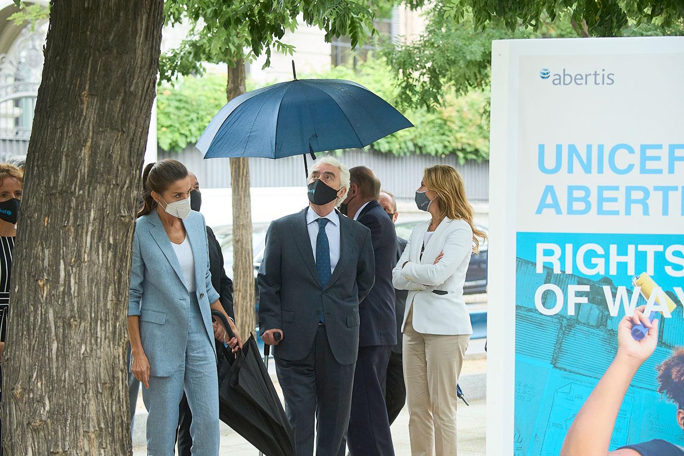 queen letizia attends event in madrid spain