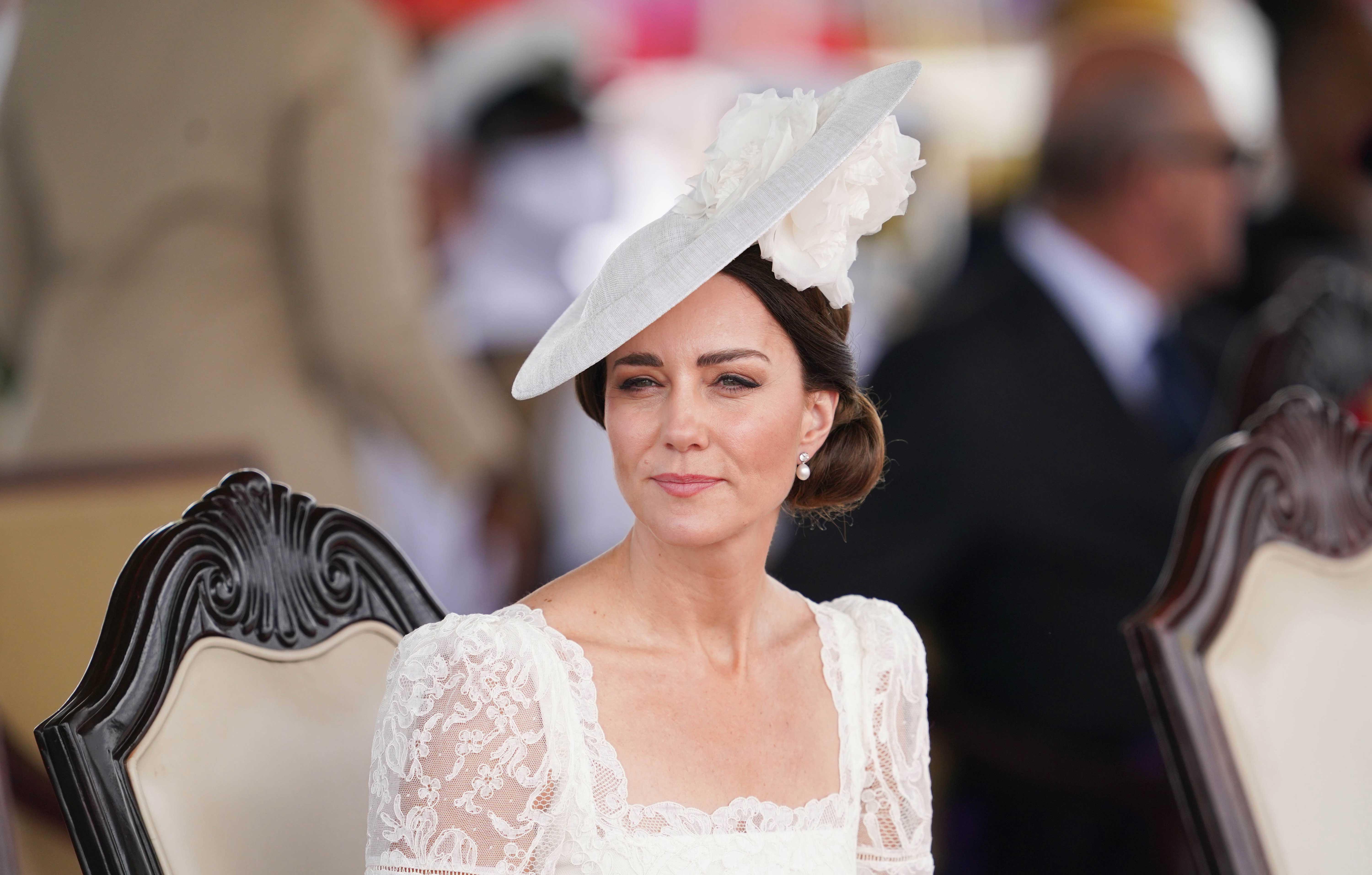 the duke and duchess of cambridge attend the inaugural commissioning parade