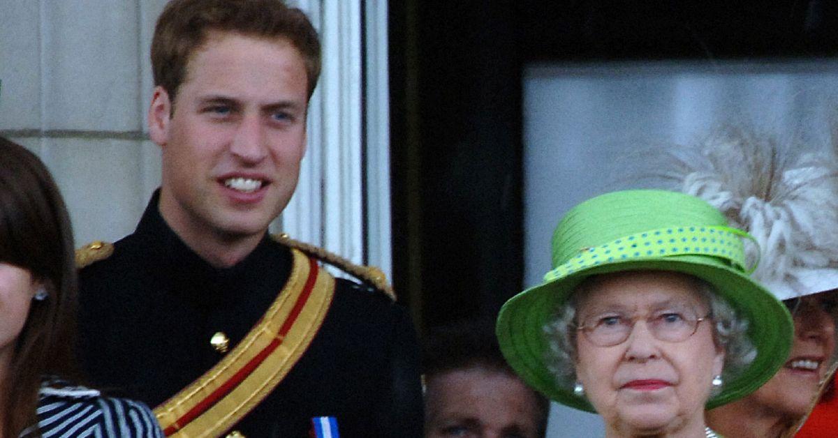 prince william and queen elizabeth ii