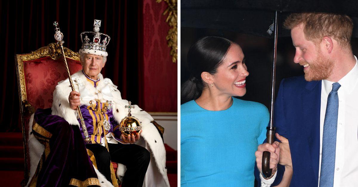 king charles iii meghan markle and prince harry