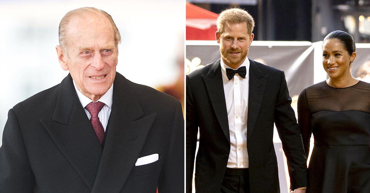 prince philip reportedly opted not take part discussions prince harry meghan leaving family