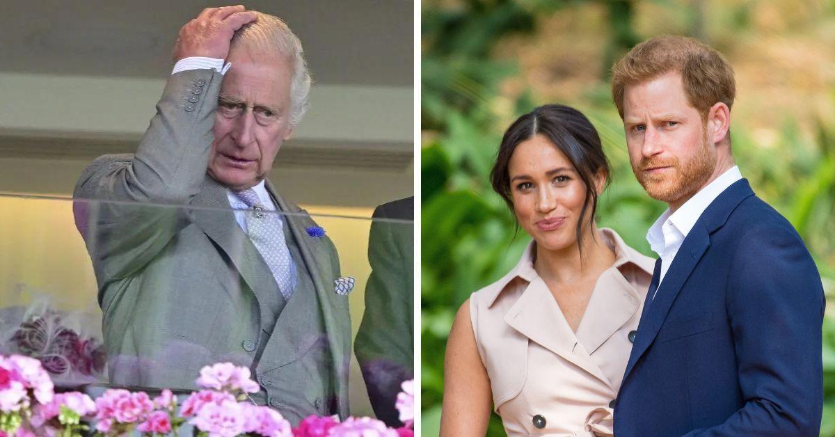 king charles iii prince harry and meghan markle