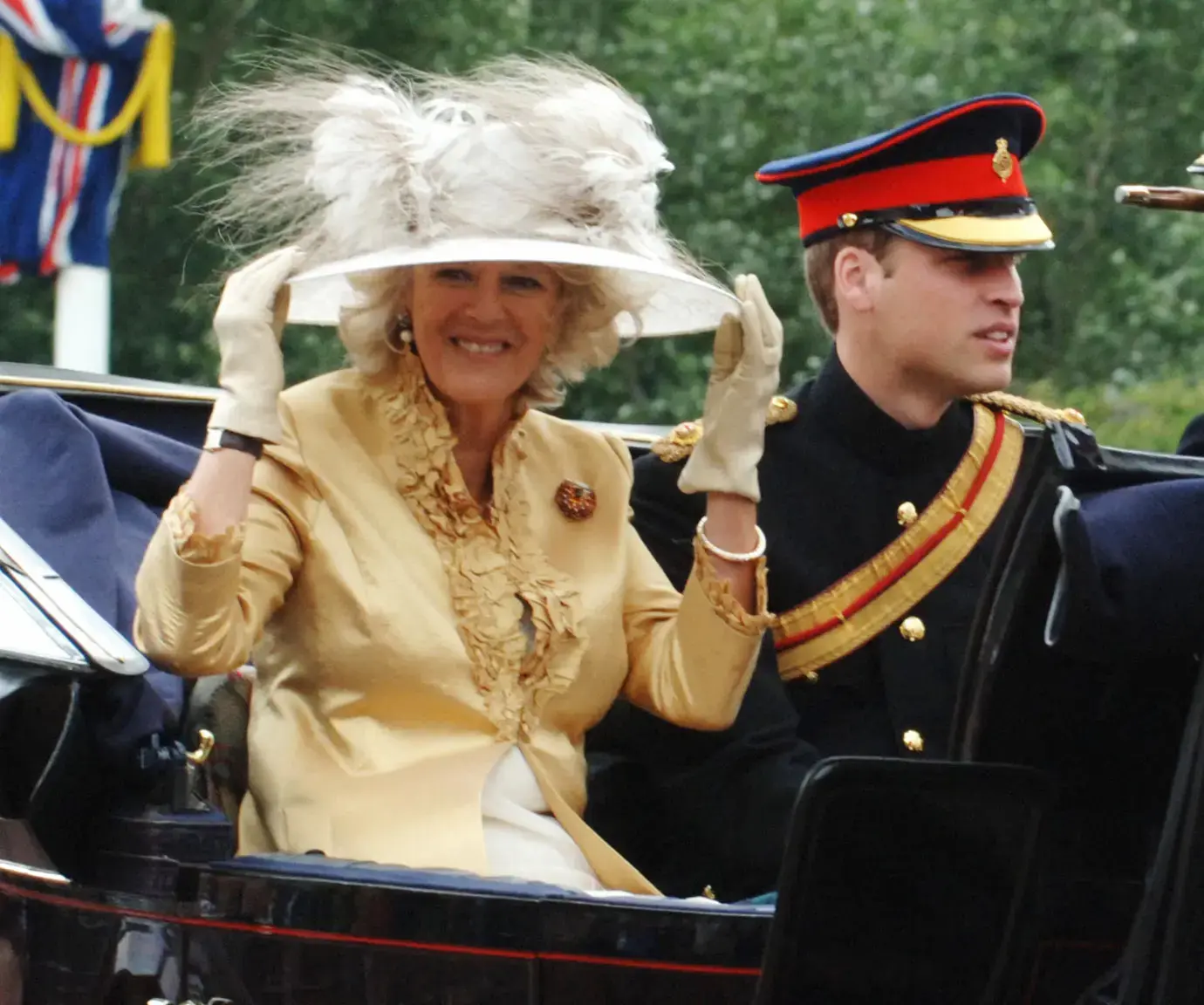 Camilla Parker Bowles and Prince William