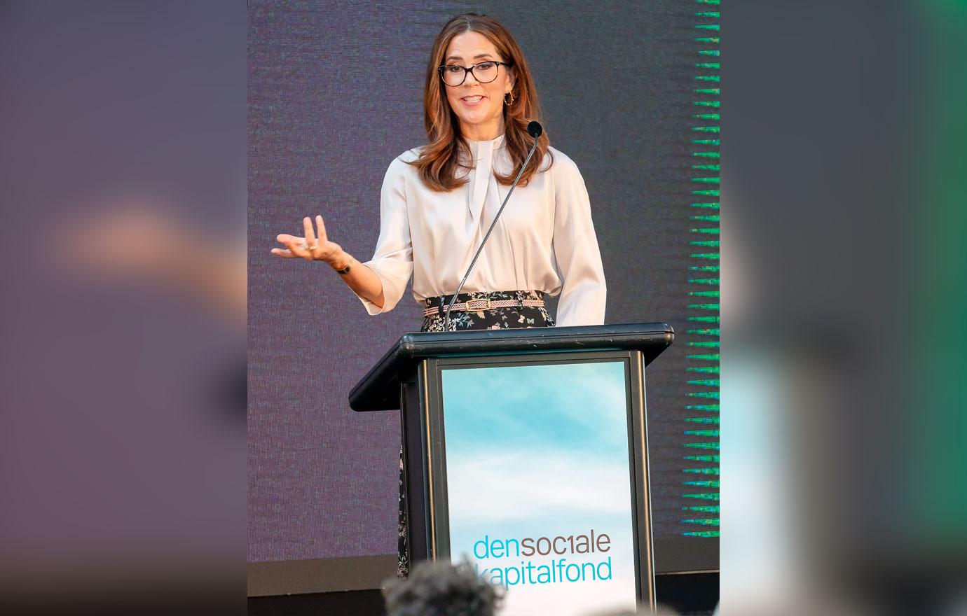 crown princess mary the social capital fund th anniversary conference