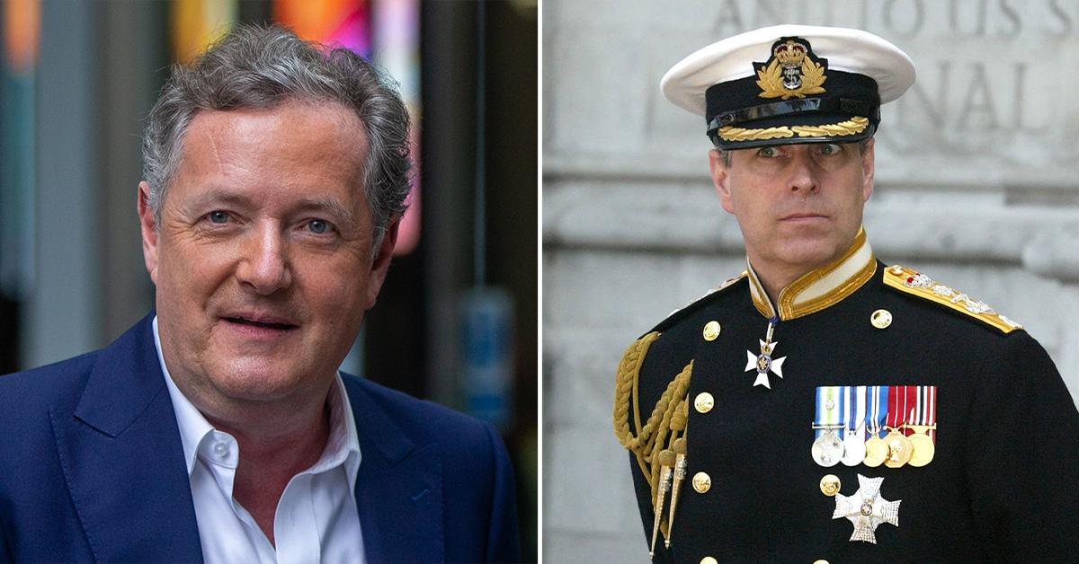 piers morgan calls prince andrew sniveling little coward pp