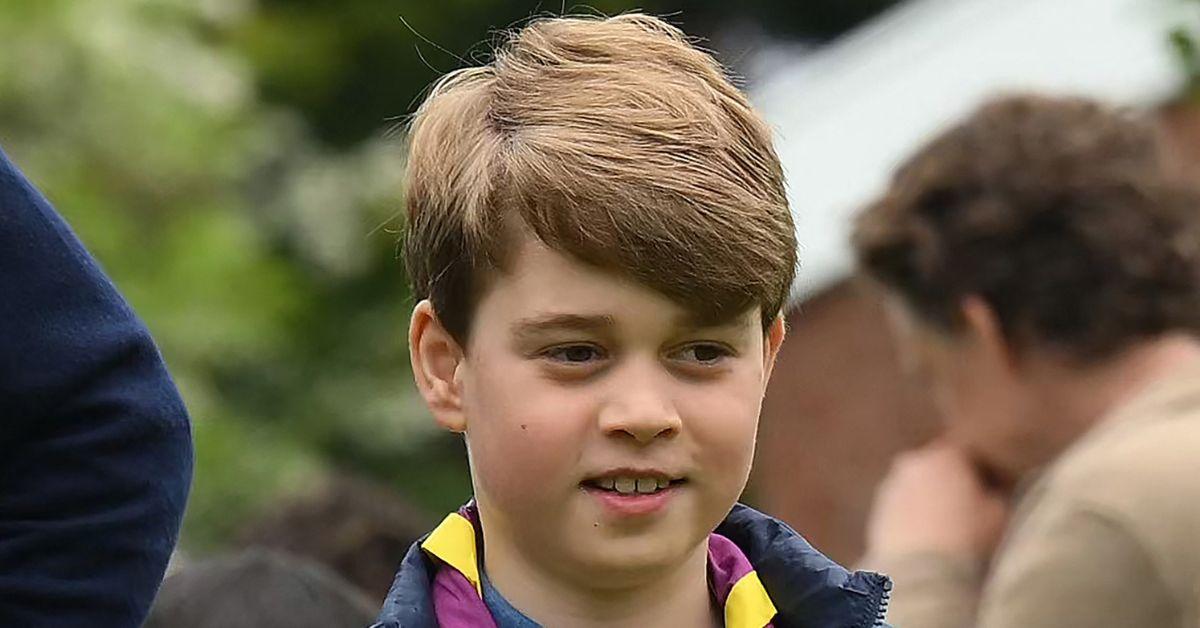 prince george smiling