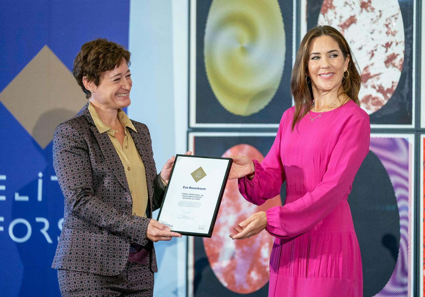 crown princess mary of denmark attends the  eliteforsk awards