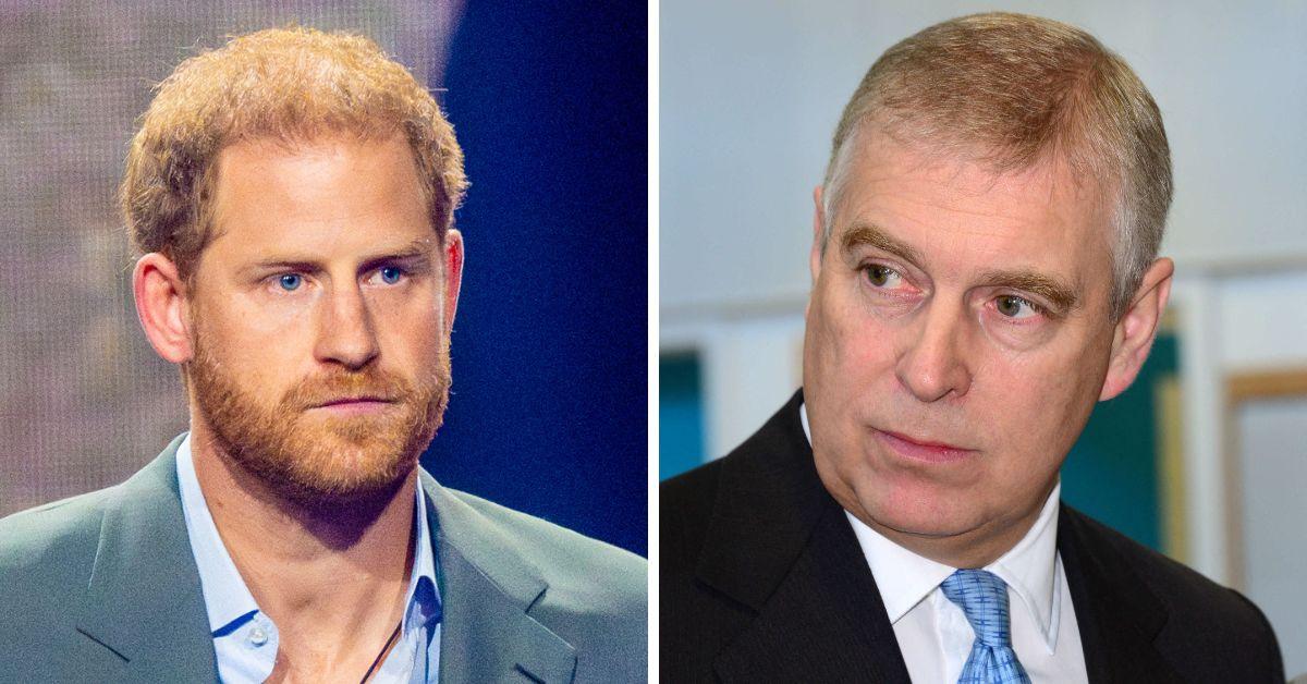 prince harry and prince andrew