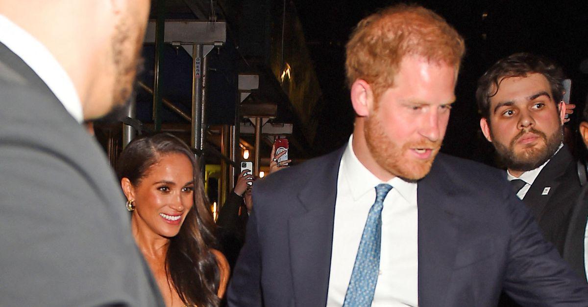 prince harry and meghan markle on red carpet