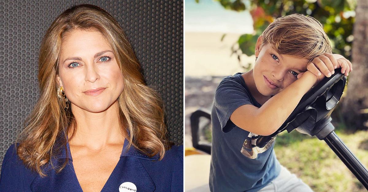 princess madeleine of sweden shares new photo  year old son prince nicolas birthday tro