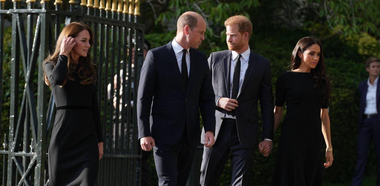 prince william kate middleton minimize interactions prince harry meghan markle