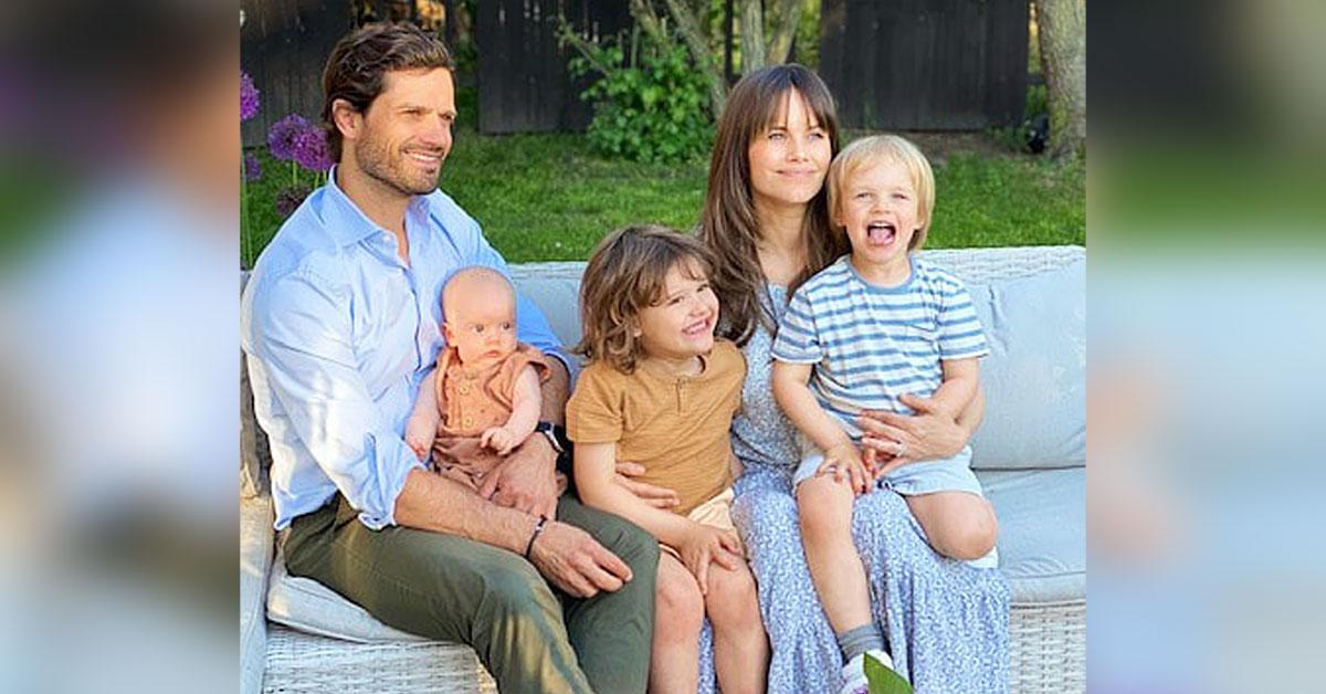 princess sofia prince carl philip of sweden post adorable family snapshot welcoming third child tro