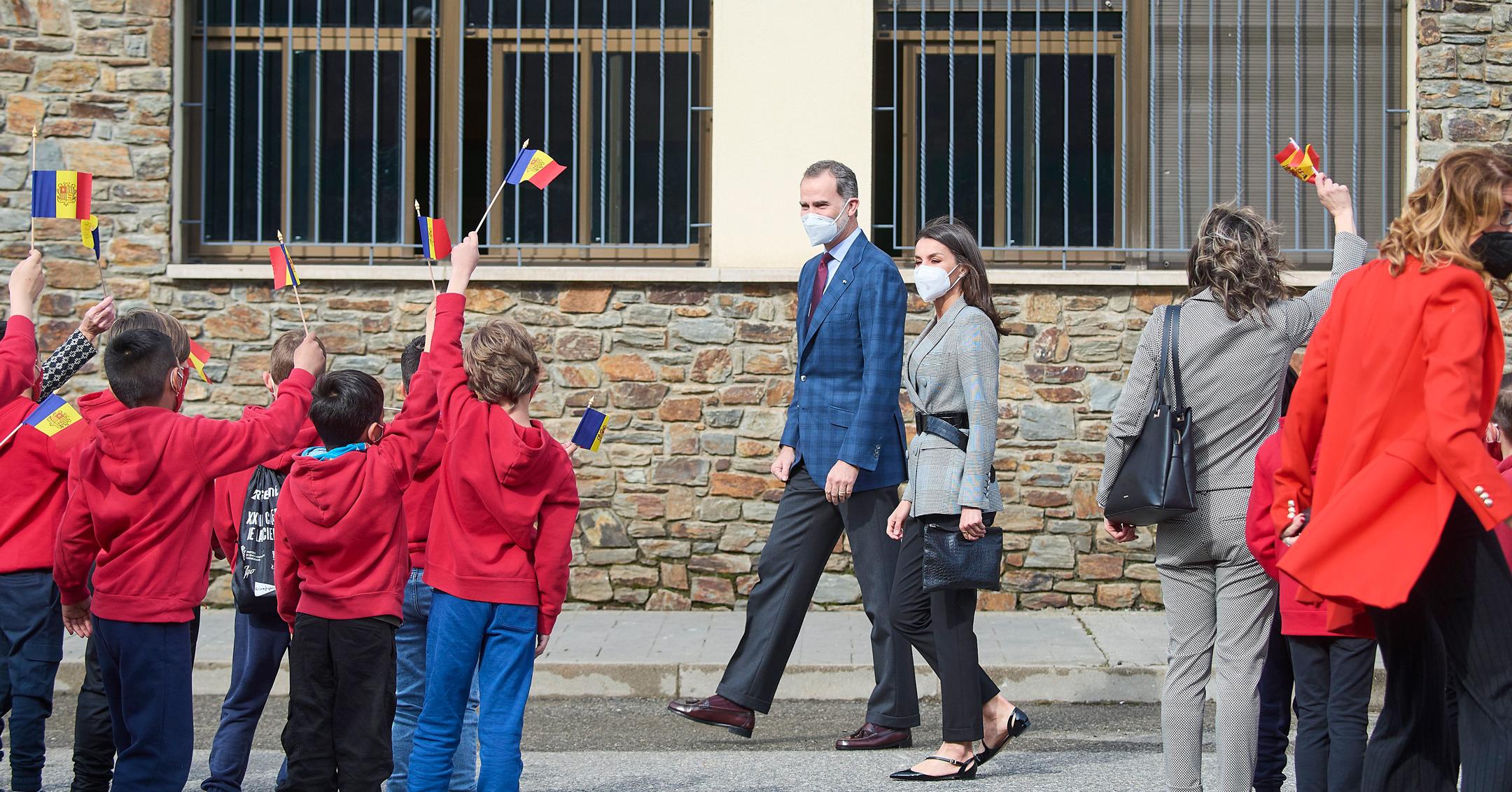 king felipe and queen letizia of spain visit andorra