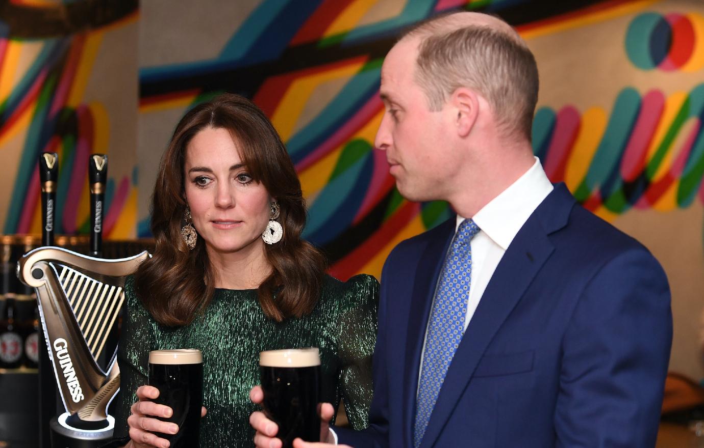 watch kate middleton prince william st patricks day video