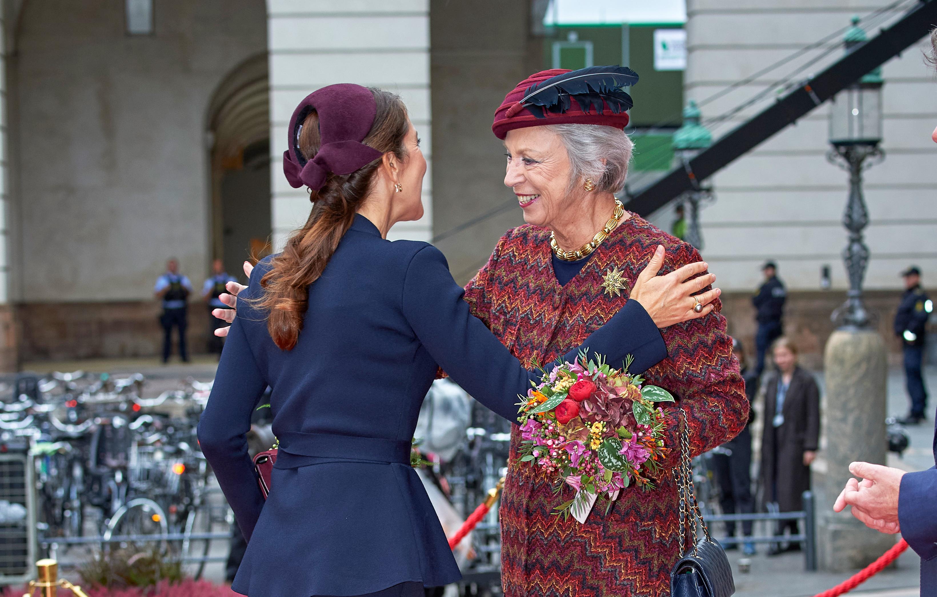 danish royals attend the opening of the danish parliament