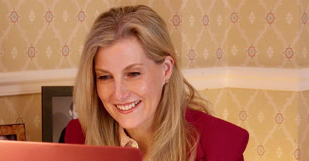 ophie countess of wessex gets real menopause during chat with wellbeing of women tro