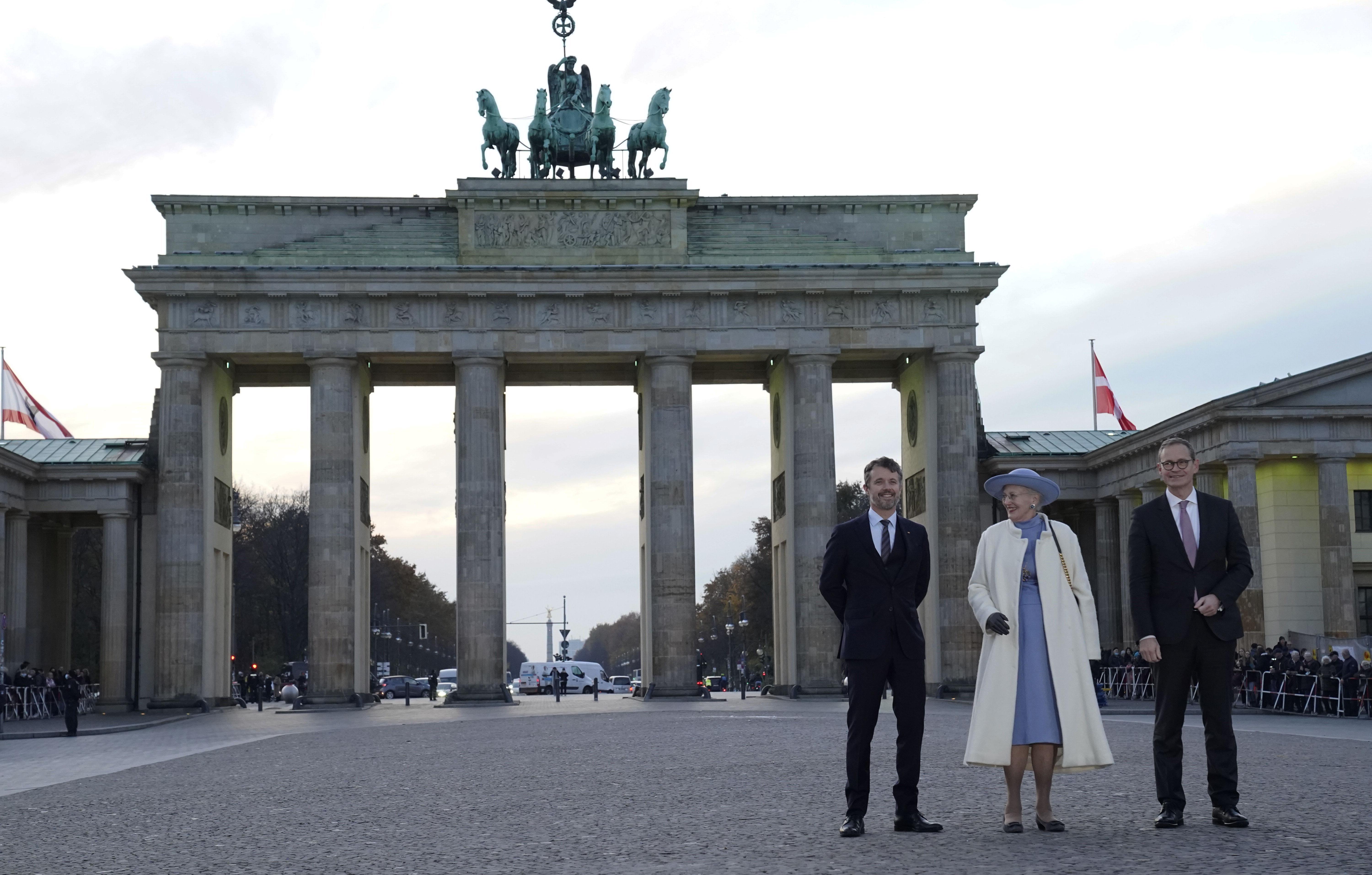 hm queen margrethe and hrh crown prince frederik pay a state visit to germany