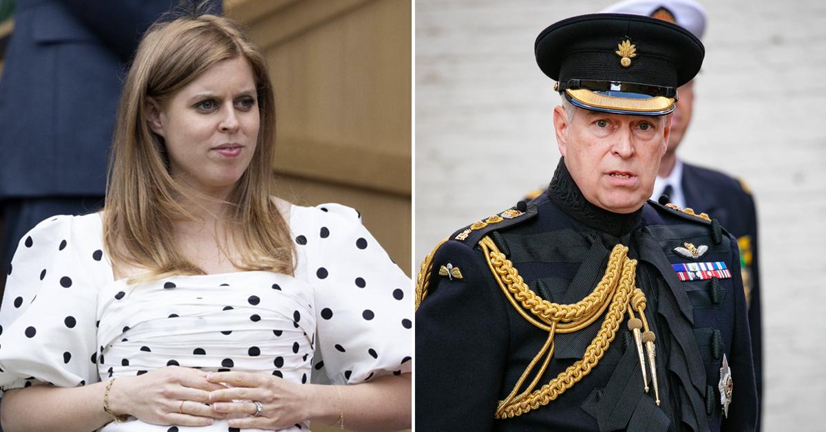 prince andrew misses birth of princess beatrice first baby report