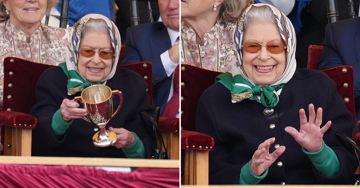 queen at day two of the royal windsor horse show pp