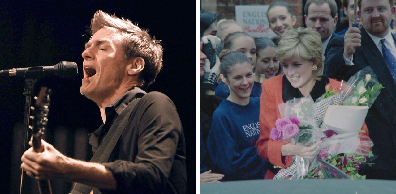 bryan adams addresses rumored relationship princess diana