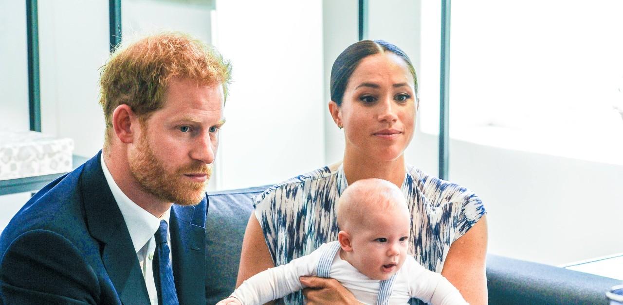 meghan markle engagement archie nursey fire tro