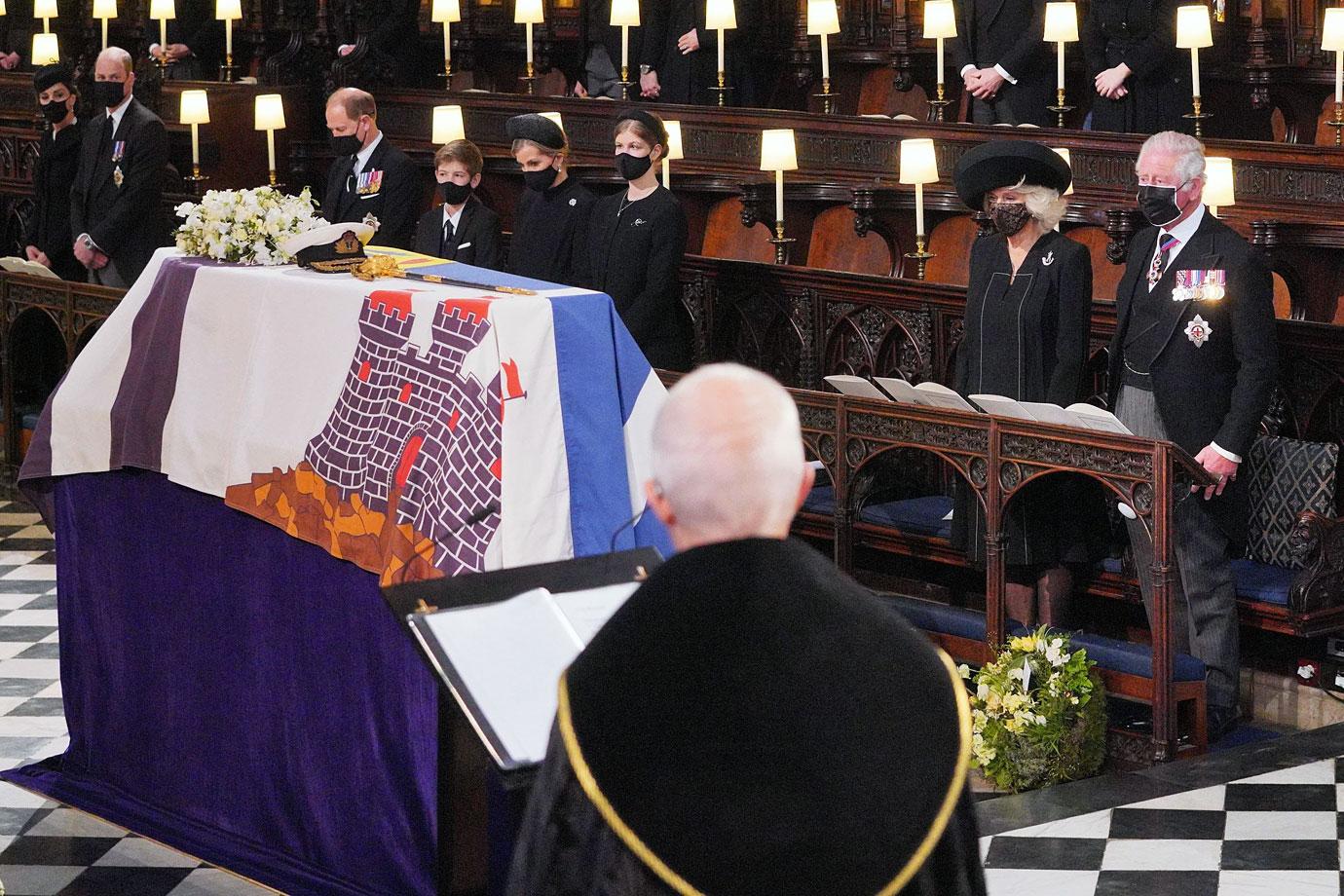 prince charles duchess camilla prince philip funeral