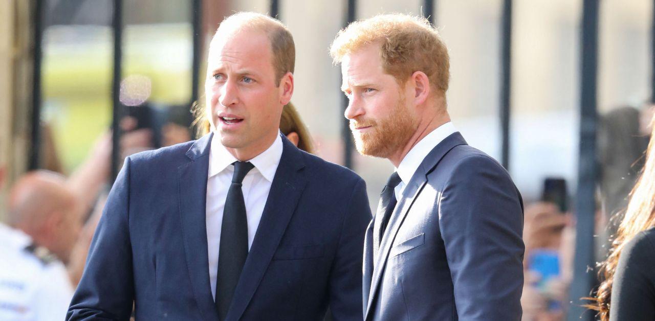 prince harry prince william feud escalates