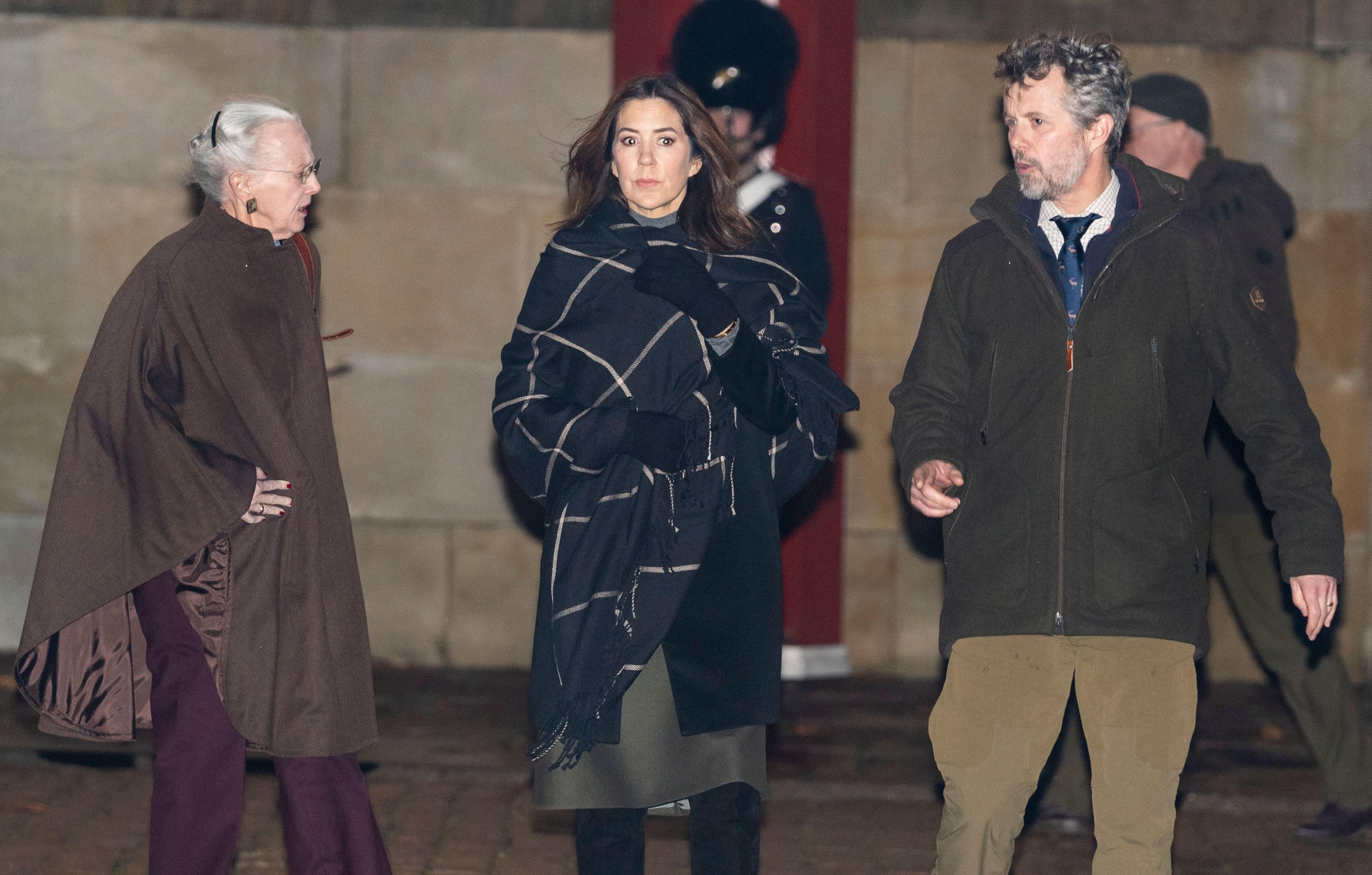 queen margrethe hosting annual royal hunting in gribskov