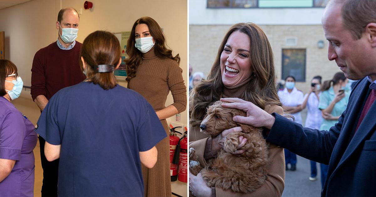 duchess kate and prince william visit clitheroe community hospital pp